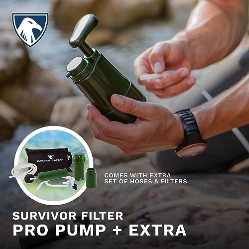 Survivor Filter PRO Hydration Extender Series with Replacement Filters