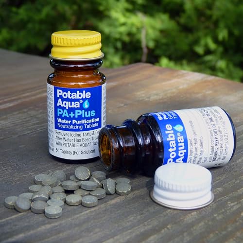 Potable Aqua Water Purification Tablets - Portable Prepper Solution