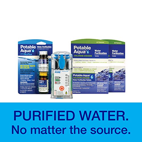 Potable Aqua Water Purification Tablets - Portable Prepper Solution