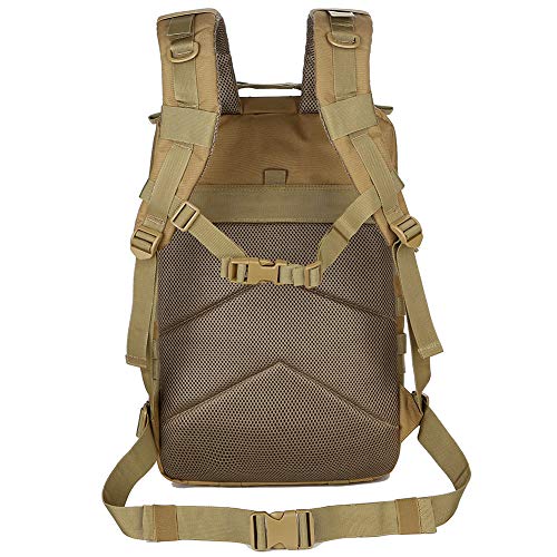 QT&QY 45L Tactical Backpack: Army Assault Pack for Preppers