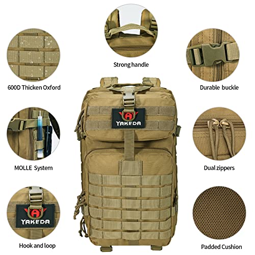 vAv YAKEDA 45L Mud Tactical Backpack for Men