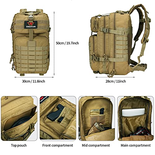 vAv YAKEDA 45L Mud Tactical Backpack for Men