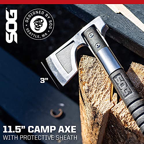 SOG Compact Camp Axe with Sheath (CH1001-CP)