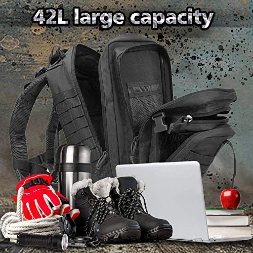 EMDMAK Tactical Backpack - Large Army Pack for Preppers