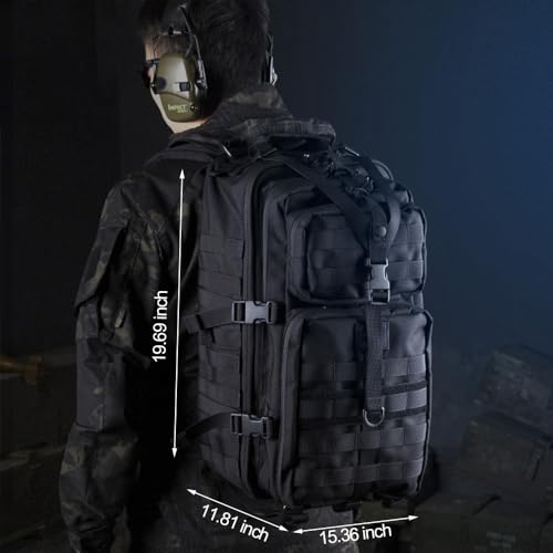 EMDMAK Tactical Backpack - Large Army Pack for Preppers