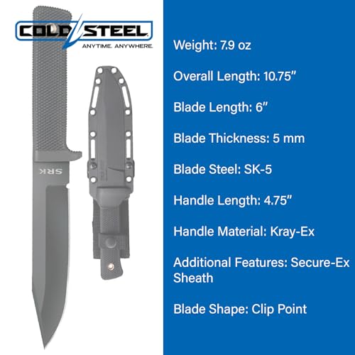 Cold Steel SRK SK-5 - Black [One Size]