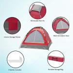 Lightweight 2 Person Camping Tent with Rain Fly