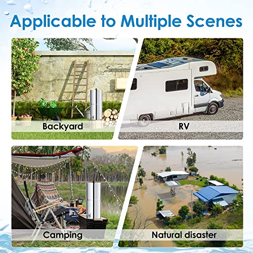 Waterdrop Gravity-fed Water Filter System, Chlorine Reducer