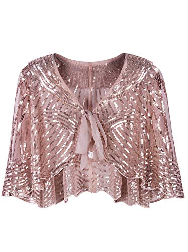 1920s Vintage Cape Jacket for Flapper Parties