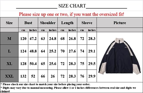 Vintage Patchwork Hip Hop Style Streetwear Bomber Jacket