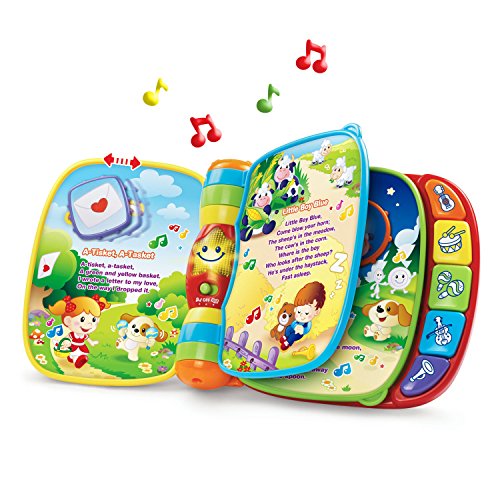 VTech Musical Rhymes Book in Red (Compact Size)