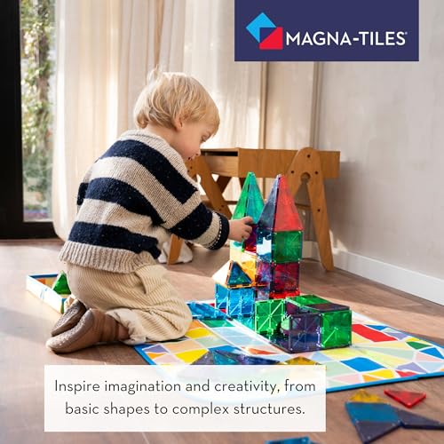 Classic 100-Piece Magnetic Construction Set by MAGNA-TILES