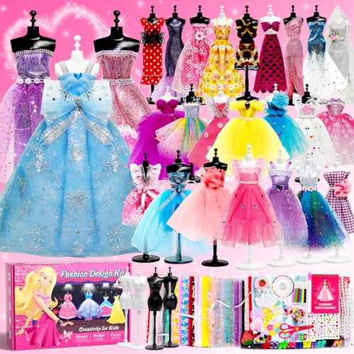 600+PCS Fashion Design Kit for Girls - DIY Creative Crafts