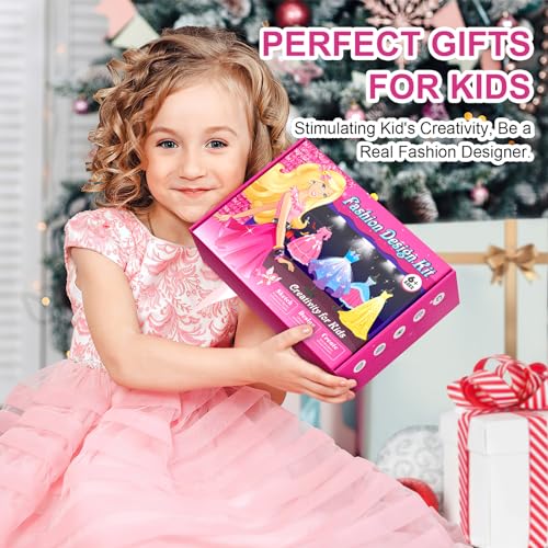 600+PCS Fashion Design Kit for Girls - DIY Creative Crafts