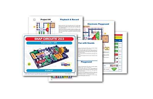 Snap Circuits 203 Electronics Kit | 200+ STEM Projects