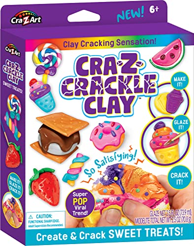 Crackle Clay Sweet Treats Creation Kit (Ages 6+)