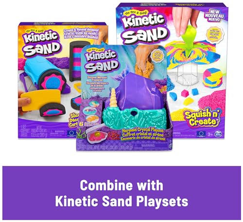 Kinetic Sand, 10-Colour Castle Containers – Non-Toxic Educational Toy