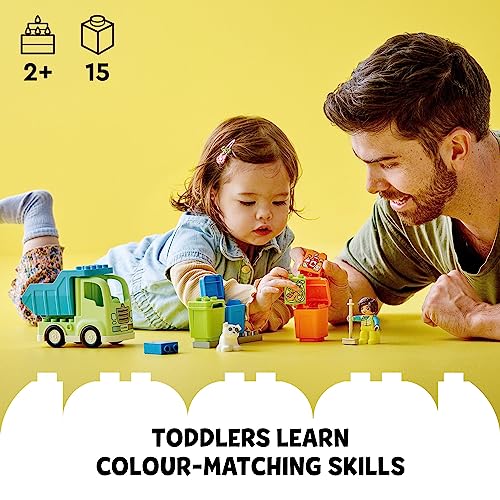 LEGO DUPLO Town Recycling Truck: STEM Creative Toy