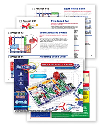 Snap Circuits Classic SC-300 - Electronics Exploration Kit
