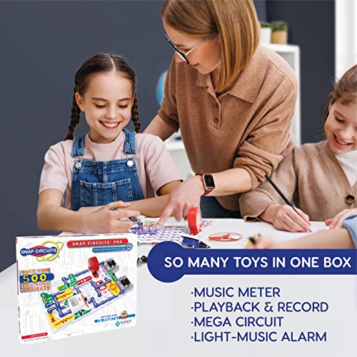 STEM Snap Circuits Pro SC-500 Kit: 500+ Projects