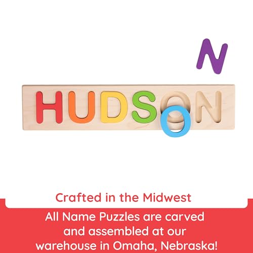 Wooden Personalized Name Puzzle - 9 Letters Limit