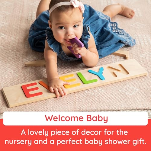 Wooden Personalized Name Puzzle - 9 Letters Limit