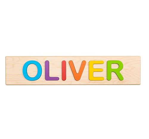 Wooden Personalized Name Puzzle - 9 Letters Limit