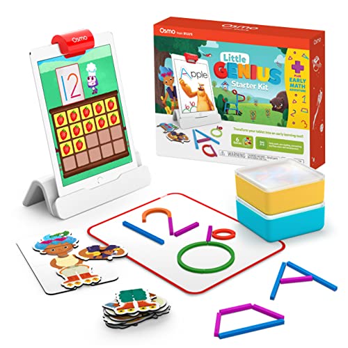 Osmo Little Genius Starter Kit: iPad, Math Adventure