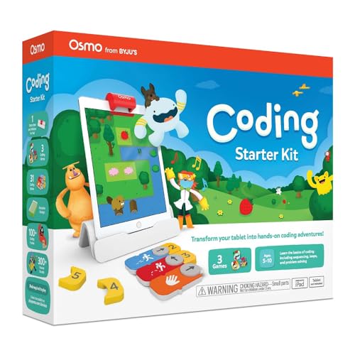 Osmo Coding Starter Kit - iPhone & iPad - Ages 5-10+