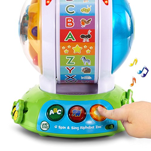 LeapFrog Alphabet Zoo: Spin & Sing (Ages 6-36 months)