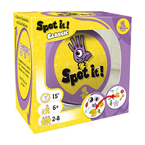 Spot It! Kids Card Game | Age 6+ | 2-8 Players