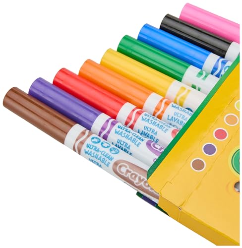 Crayola 10ct Broad Line Markers