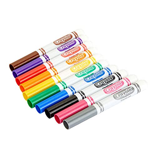 Crayola Broad Line Markers - Classic Colors (10 Pack)
