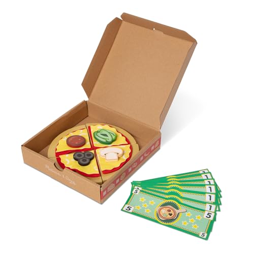 Melissa & Doug Pizza Counter Play Set - 41 pcs