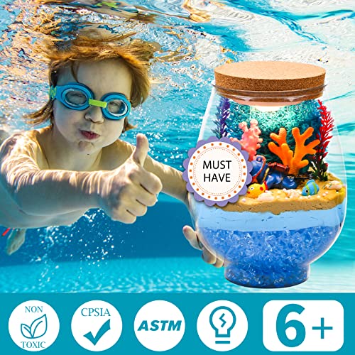 Light-Up Terrarium Arts and Crafts Kit for Kids