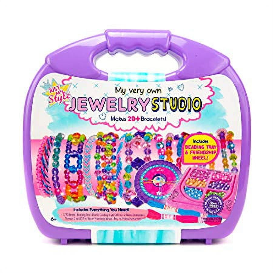 Jewelry Studio: Personalized Bracelet Making Kit with 1700+ Beads