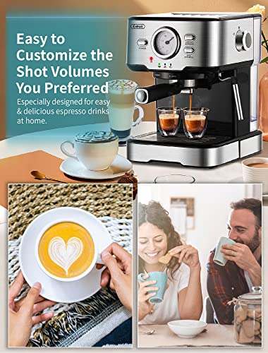 Gevi Espresso Machine with Milk Foaming Wand