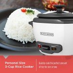 BLACK+DECKER Electric Rice Cooker with Keep-Warm Function