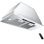 Getue 30" Stainless Steel Range Hood, 900 CFM