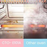 COMFEE Compact 9-Inch Toaster Oven for Pizza