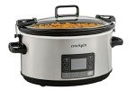 Digital Control Stainless Steel Slow Cooker - Large Capacity