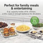 Hamilton Beach 6-Quart Slow Cooker in Silver