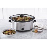 7-Quart Stainless Steel Manual Slow Cooker