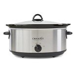 7-Quart Stainless Steel Manual Slow Cooker