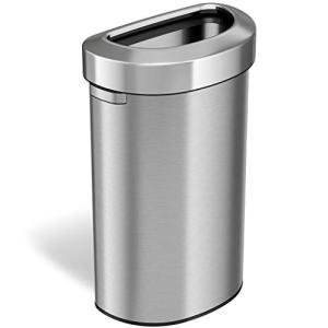 iTouchless 23 Gallon Stainless Steel Trash Can