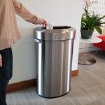 iTouchless 23 Gallon Stainless Steel Trash Can