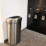 iTouchless 23 Gallon Stainless Steel Trash Can