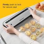 Space-Saving Vacuum Sealer with Bags and Roll