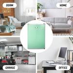 ICEBOX IBCR25MNT Mint Green Mini Fridge with Freezer