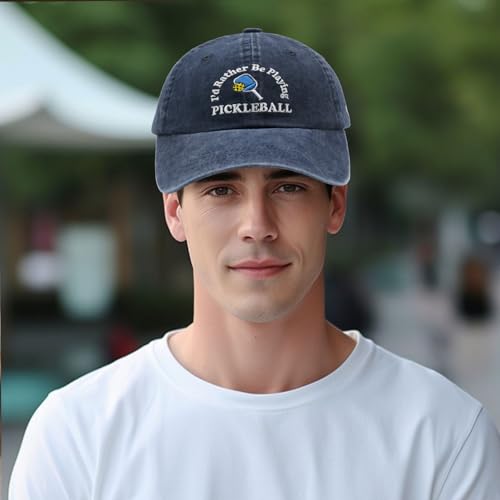 Waldeal Pickleball Hat - Adjustable Washed Baseball Cap